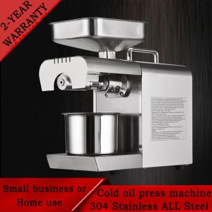 PERS beste prijs voor oliepressmachine Home Oil Perser Pinda -olie -extractor Schroef Persmachine Automatische oliemachine voor lijnzaad