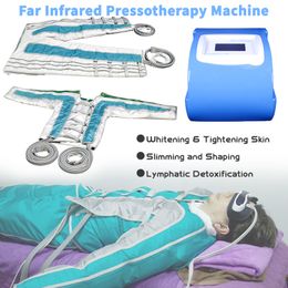 Pressotherapie Lymfe Drainage Body Massage Afslankmachine 24 Air Bags Verre Infrarood Sauna Deken