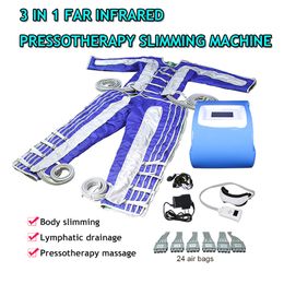 Pressotherapie Drukafslank Machine Infrarood Body Shaping Slanke Lymfatische Drainage Machine Massage Hele Lichaam Detox Afslanken