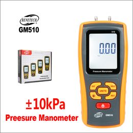 Manometer Manometer Drukverschiltester Handheld Digitale Manometer Drukmanometer GM510 GM511