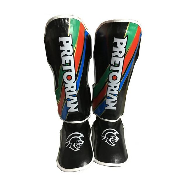 PRETORIAN épais protège-tibia de boxe MMA Protection complète Muay Thai coup de pied jambières protège-tibia Taekwondo protège-cheville 240124