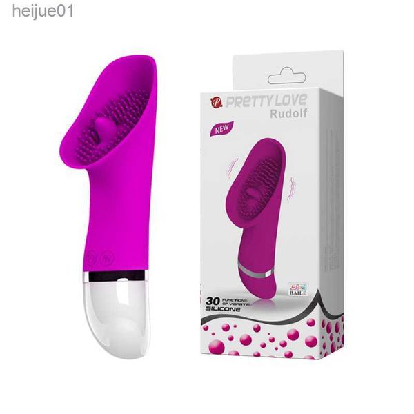 Pretty Love Licking Toy 30 Speed Clitoris Vibrators Clit Pussy Pump Silicone G-spot Vibrator Juguetes sexuales orales para mujeres Producto sexual L230518