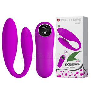 Pretty Love Recharge 30 Snelheden Siliconen Draadloze Afstandsbediening Vibrator Wij Ontwerpen Vibe 4 Volwassen Sex Speelgoed Sex Producten voor Koppels Y18102006