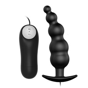 Jolie Love Silicone vibrant Butt Plug 12 Mode Prostate Vibrator Anal Toys Sexy For Woman Anal Vibrator Massageur