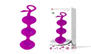 Produits sexuels Prettylove pour les femmes ben wa balles sillicone vagin exercice centrifuge ball kegel balles vaginales haltères sexe toys 174202383