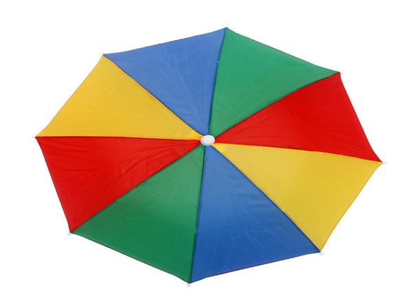 Empêcher Bask in Fishing Hat Umbrella Sun Umbrella Rain Shine Sun Sun Elastic Tea Thé qui a porté A4240631