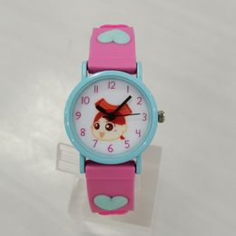 Montre à quartz pour école primaire montre-cadeau de dessin animé amour cadeau d'anniversaire montre pour enfants