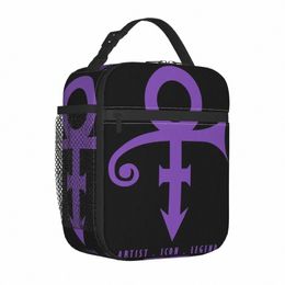 Prince Paisley Park The Artist Ic Legend Merch geïsoleerde lunchtassen Purple Rain His Royal Badn Tafkap lunchvoedseldoos nieuw m34N#