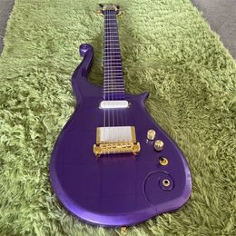 prins Paarse gitaar op voorraad en verschillende kleuren Fast Free Ship