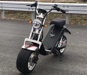 Prince Retro 2 grandes roues scooter motorisé pour adultes avec siège électrique phat scooter support personnalisation