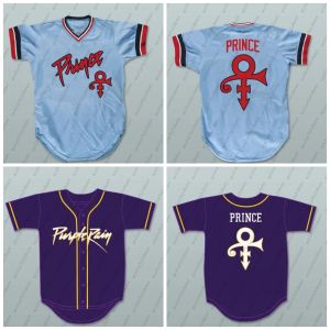 Prince Tribute Minnesota honkbalshirt Prince Tribute Purple Rain honkbalshirt Alle Ed Jerseys S-3xl