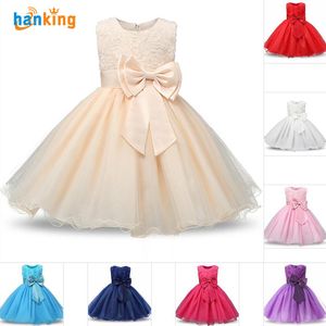 Princesse flower fille robe d'été maison tutu mariage anniversaire fête des enfants robes pour les filles pour enfants costumes adolescents conceptions