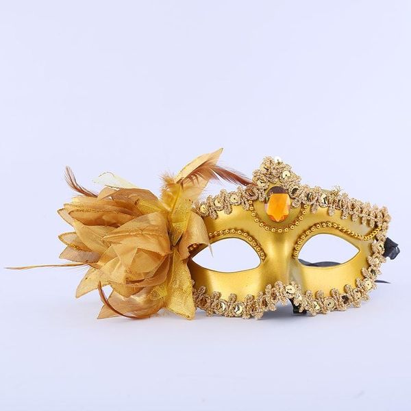 Princesse Demi-Visage Adulte Sexy Masque Halloween Film Cosplay Bal Masques De Fête De Noël Mascarade Enfants Cadeau RRE15317