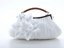 Princesa Sweet Satin Flor Banquete Banqueto Bolso Bolso de novia bolso Bag Cheongsam Bolso para mujeres Bolso a mano