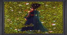 Princesse Victoire de SaxeCoburgGotha Kehinde Wiley Peinture Art Affiche Décoration Murale Photos Art Print PosterUnframe 16 24 36 47 I1953764