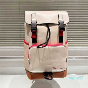 Sacs à dos imprimés pour hommes, sac de voyage de styliste, sacs à dos en cuir avec lettres complètes, cartable, fourre-tout pour femmes