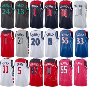 Imprimer Basketball Deni Avdija Jersey 8 City Eugene Omoruyi 97 Danilo Gallinari 88 Landry Shamet 20 Bilal Coulibaly 0 Johnny Davis 1 Xavier Cooks 12 Déclaration Hommes Enfants