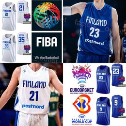 Imprimir Baloncesto Finlandia 35 Ilari Seppala Jersey 19 Elias Valtonen 1 Miro Little 20 Madsen 34 JACOB GRANDISON 18 Mikael Jantunen 13 OLIVIER NKAMHOUA Copa del Mundo 2023