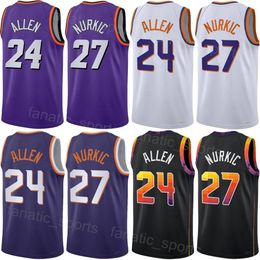 Imprimer Hommes Youth Basketball Jusuf Nurkic Jersey 27 Grayson Allen 24 Bradley Beal 3 Kevin Durant 35 TJ Warren 21 Darius Bazley 55 Devin Booker 1 Josh Okogie 2 gagné