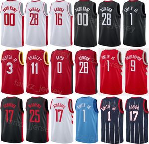 Afdrukverklaring stadsbasketbaleditie Dennis Schroder Jersey 17 Garrison Mathews 25 Josh Christopher 9 Tari Eason 17 Trey Burke 3 Jabari Smith Jr 1 Icon Men Woman