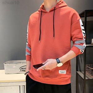 Print witte hoodie kleding voor mannen 2022 herfst en winter casual pullover sweatshirts sweatshirts man vreemde dingen oversized 4xl l220730