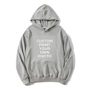 Druk uw eigen ontwerp gedrukt unisex maat kunstwerk p o mannen dames s casual straatkleding mannelijke sweatshirt tops 220714