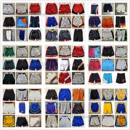 Gedrukte basketbal zak shorts man sport westbrook James Anthony Lavine bal Williams Vuurvic Hot Korte Wit Zwart Rood Geel Blauw XS-XXL