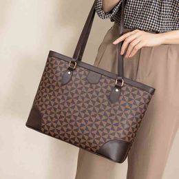 Gedrukte forensentas Shopping Women Fashion Tote Hand Luxe grote capaciteit schouderhand