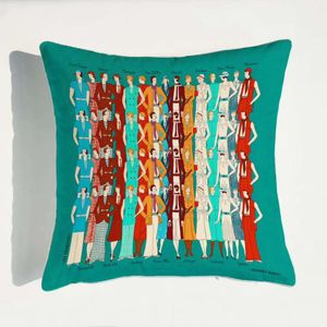 Housse de coussin imprimée 45x45cm oreillers animaux décoratifs tigre taie d'oreiller décor à la maison taie d'oreiller pour canapé