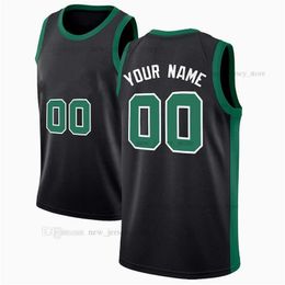 Gedrukt Custom DIY Design Basketbal Jerseys Customization Team Uniformen Print Personalized Letters Naam en nummer Mens Dames Kinderen Jeugd Boston007