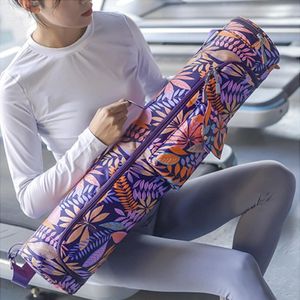 Gedrukte gym rugzak vrouw yoga mat tas heren sport pilates fitness dans cover 240402