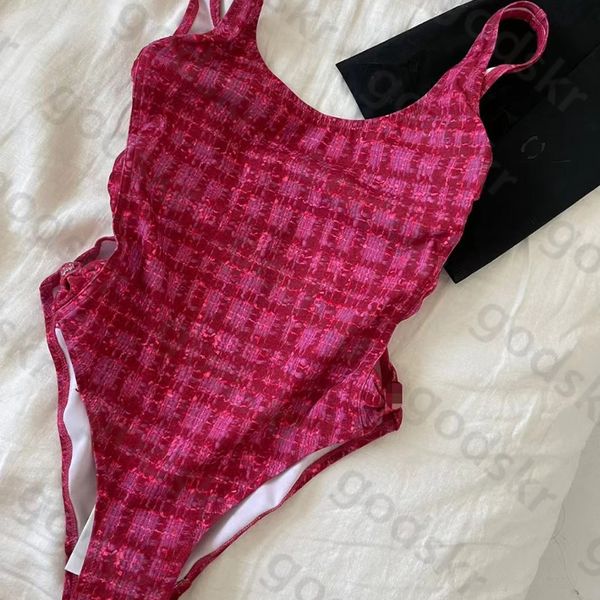 Traje de baño de una pieza de estilo Retro, traje de baño de cintura alta para mujer, traje de baño Sexy para Surf en la playa, traje de baño con cuello redondo