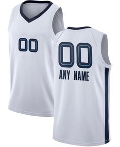 Imprimé Memphis personnalisé bricolage conception maillots de basket-ball personnalisation uniformes d'équipe imprimer personnalisé n'importe quel nom numéro hommes femmes enfants jeunes garçons maillot blanc