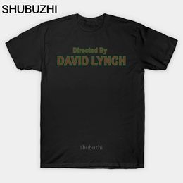 Imprimé Men T-shirt Cotton Tshirt Oneck ShortSleeve Style réalisé par David Lynch Tshirt SBZ8164 240510