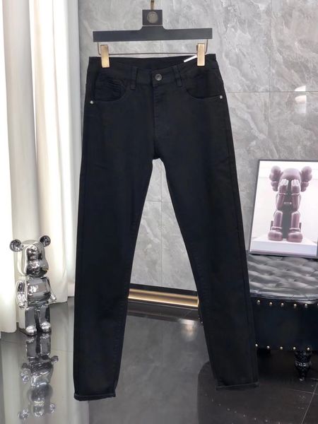 Jeans évasé patchwork imprimé brodé jean slim high street slim ajustement et pantalon de patch à trous jeans rock and roll