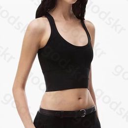 Chaleco deportivo impreso diseñador para mujer sexy redondo redondo sin sudadera de mangas
