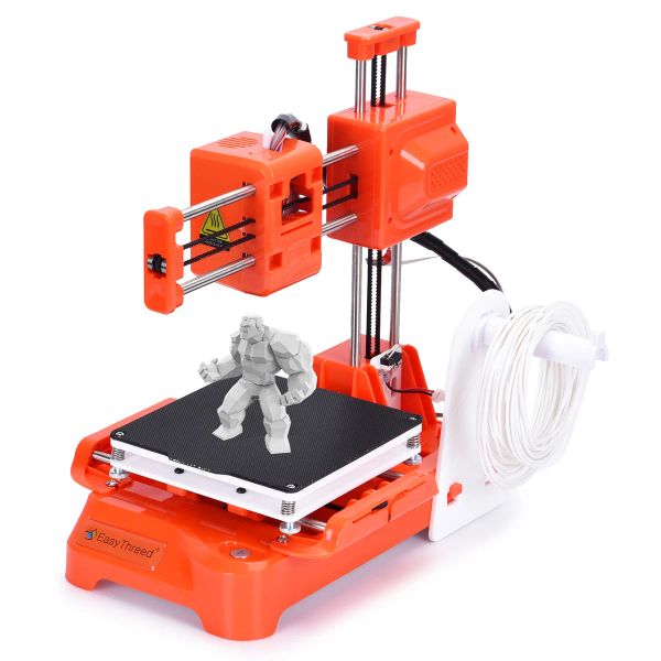 Imprimante 3D imprimante Easythreed K7 mini facile à utiliser Cadeau de jouet d'entrée 3D Imprimante FDM TPU PLA Filament 1,75 mm