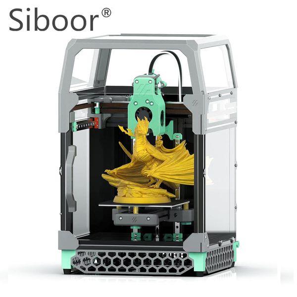 Imprimante CNVORON V0.1 Kit d'imprimante 3D avec panneau fermé Bureau FDM Corexy Youth 3D Imprimante DIY DIY DIY V6 HOTEND KITS IMPRINTER