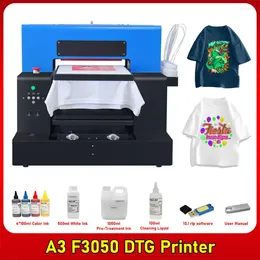 Printer Flatbed T-shirt drukmachine met textielinkt voor canvas tas Schoen Hoodie Direct naar kledingstuk A3