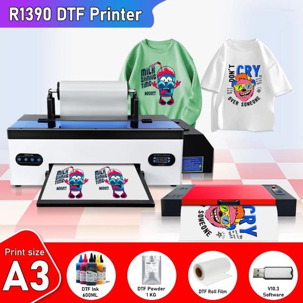 Imprimante imprimante a3 therm transfert imprimer directement film pour t-shirt tissu t-shirt machine