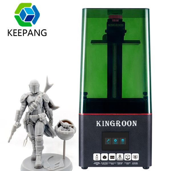 Impresora Keepang DLP SLA LCD SLA 3D Impresinas UV Resina LCD Photocuring Printer 3D Precisión High Precision Velocidad de impresión rápida 129*82*180 mm