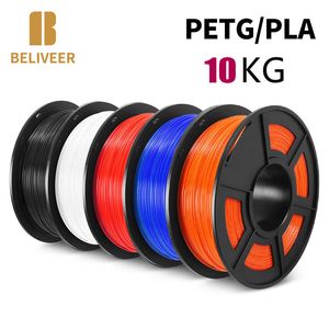 Printerlinten PLA/PLA PLUS/ABS/PETG/SILK/PLA Meta 3D Filament Materialen 1.75MM 10 Rollen / Set Vullingen Niet giftig Fastship DIY Cadeau 221103