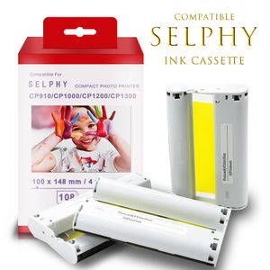 Printer Linten Topcolor KP108IN KP 36IN voor Selphy CP1300 CP1200 Inkt Cartridge CP900 CP910 CP1000 Cassette 6 inch P o Papier 221114