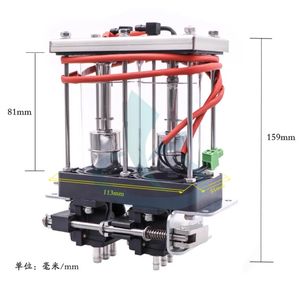La impresora suministra la impresora digital con cartuchos de tinta de vidrio Starfire1024 de impresión para la impresora de tinta Gongzheng Wit-Color Metallic/Glass Sub Tank