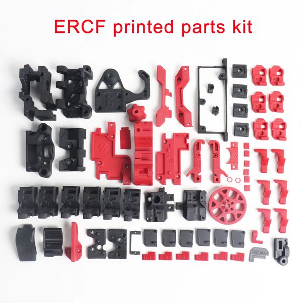 Fournitures pour imprimante Enraged Rabbit Carrot Feeder ERCF Kit complet de pièces imprimées ERCF EASY BRD NEMA14 Moteur pour Voron 2.4 Trident MMU ABS +