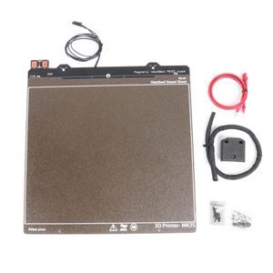 Fournitures d'imprimante Prusa i3 MK2.5/MK3S lit chauffant pour imprimante 3d MK52 12 V/24 V avec feuille PEI enduite texturée en poudre