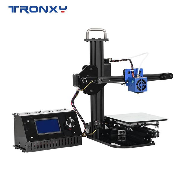 Impresora tronxy hornera 3d x1 diy soporte de impresión de alta precisión fuera de línea i3 impresora versión de polea guía lineal imprimante impresora 3D