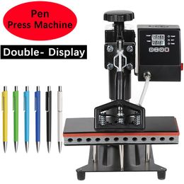 Imprimantes 12 en 1 sublimation Pen Press Machine Machine à balle Balle Transfert Machine d'impression DIY Prince 12 PCS une fois