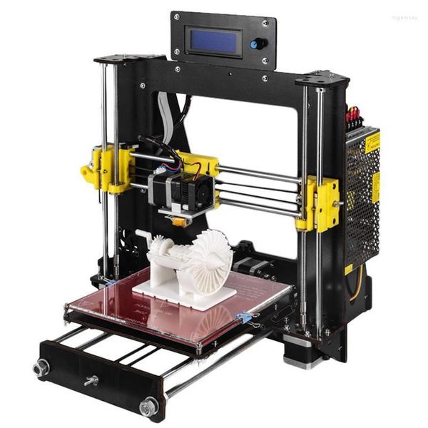 Impresoras 200 1800mm OYfame 3d Kit de impresora de plataforma de celosía patentada de alta precisión Pantalla táctil Impresoras extrusoras dobles Roge22