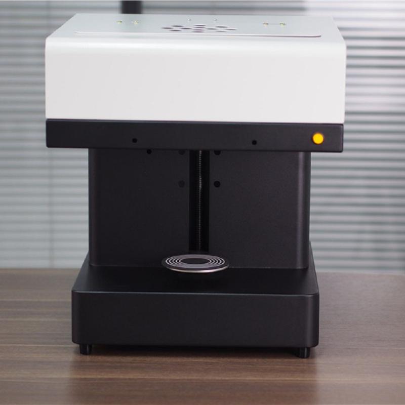 프린터 2021 커피 프린터 1 컵 카푸치노 인쇄 기계 화이트